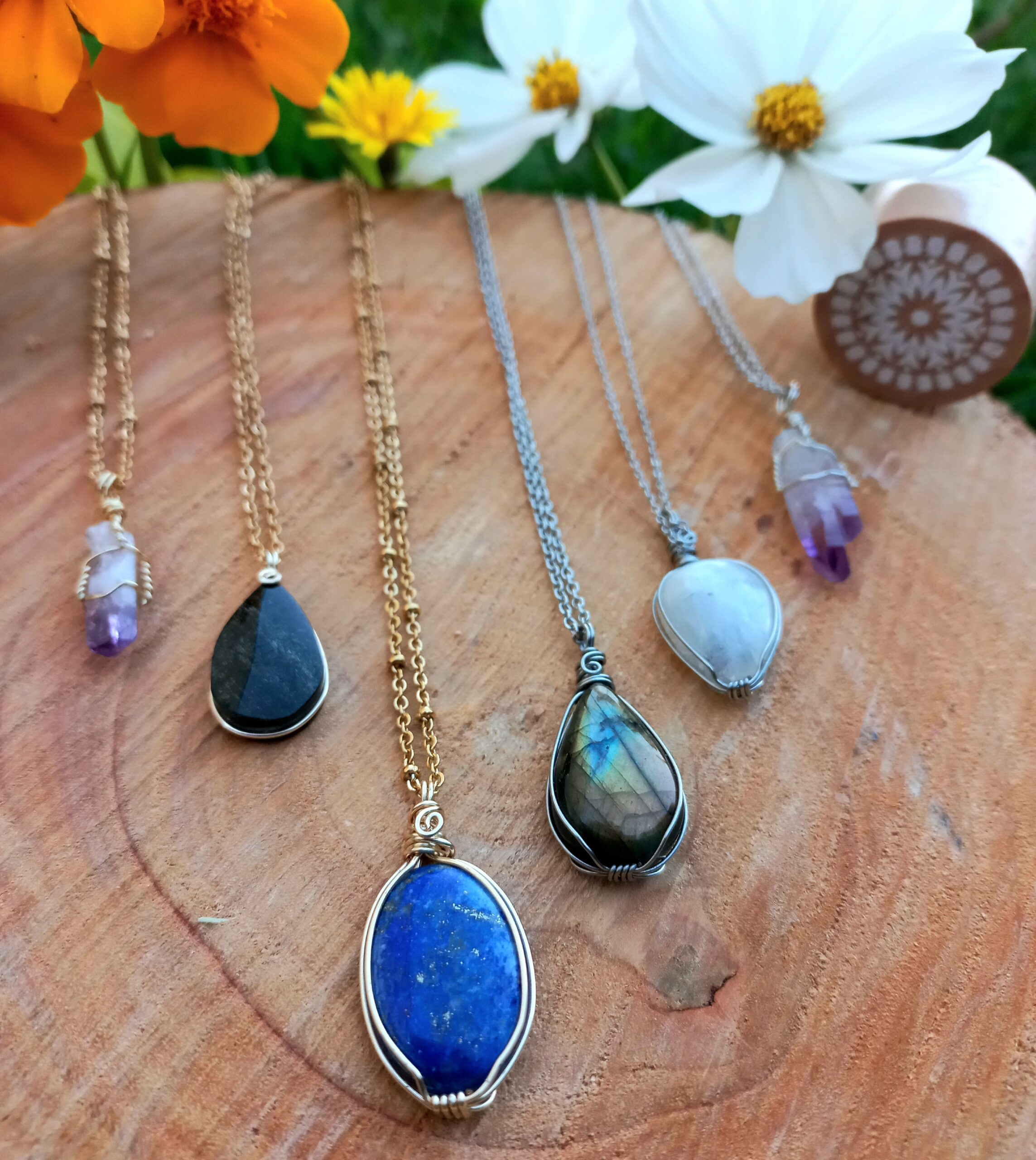 pendentif wire wrapping