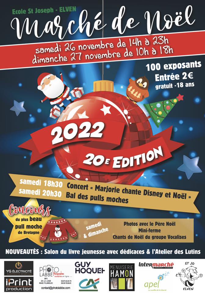 Affiche Noel elven 2022