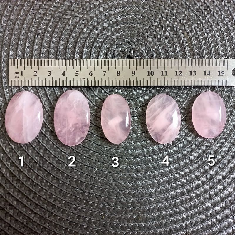 Quartz roses mesures