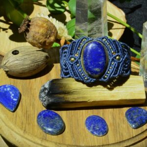 Bracelet Manchette Lapis Lazuli